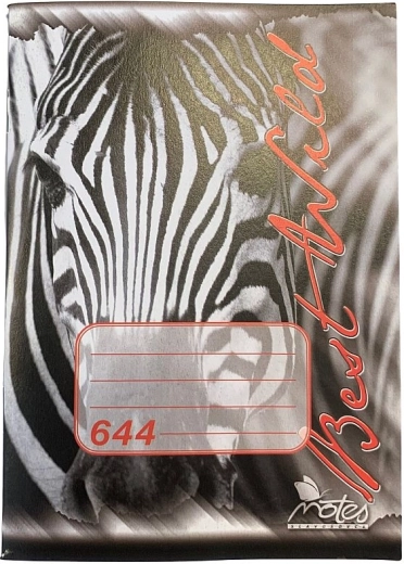 Šolski zvezek A6, 40 listov, črtni, brezlesni papir