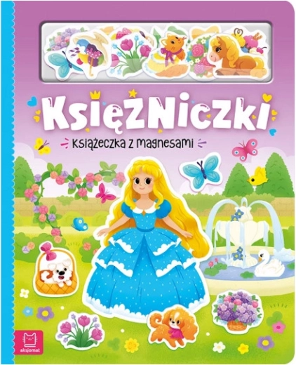 Princesses – magnetic book for children