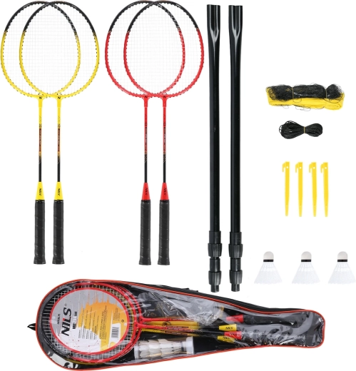 Badminton set NILS NRZ264 za 4 igralce z mrežo