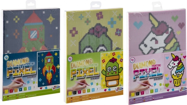 Diamantno slikanje na okvirju Grafix Samorog 15x20 cm