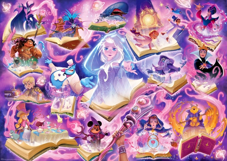 Ravensburger puzzle Disney Lorcana Glimmers of the Realm: Ametist 1000 koščkov
