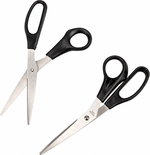 Pisarniške škarje Taurus črne 21 cm – 1 kos