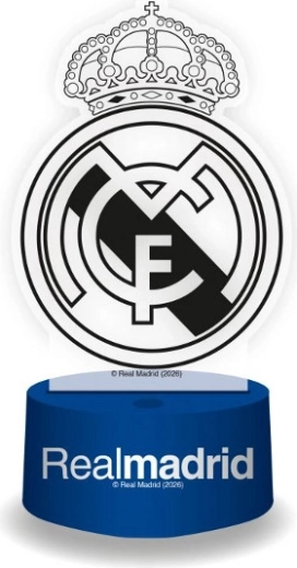 Dekorativna LED svetilka Real Madrid v retro slogu