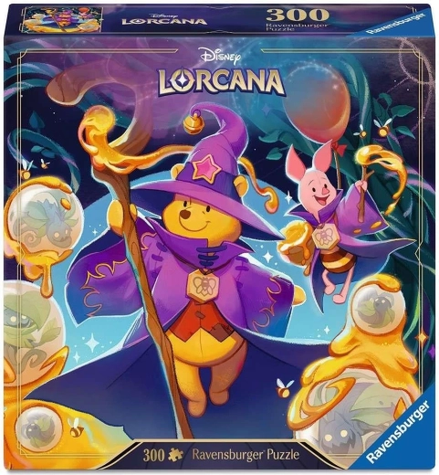 Ravensburger sestavljanka Disney Lorcana: Medvedek Pu in Pujski 300 koščkov
