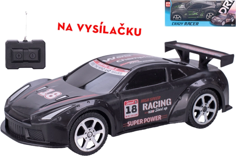 R/C dirkalni avtomobil 18 cm z daljinskim upravljanjem 27 MHz