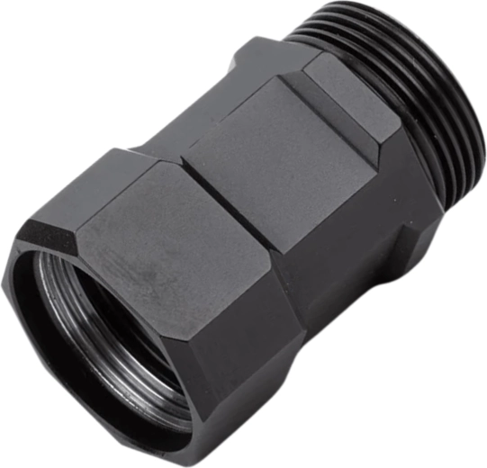 Wuben E7 podaljševalna cev za baterijo 18650, črna