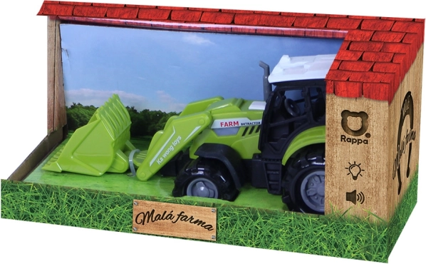 Otroški traktor z žlico z zvoki in svetlobo