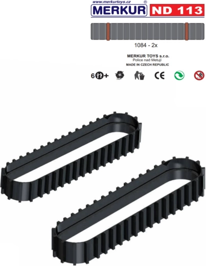 Merkur gumijasti trakovi ND113 – nadomestni del