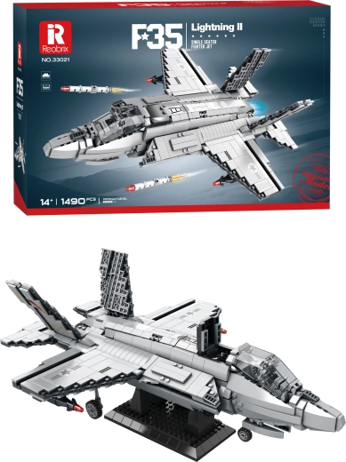Komplet za sestavljanje lovca F-35 Lightning II (1490 kosov)