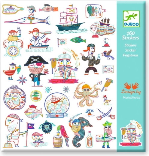 Nalepke pirati DJECO