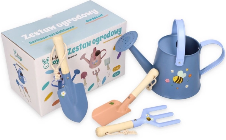 Adam Toys set vrtnega orodja moder