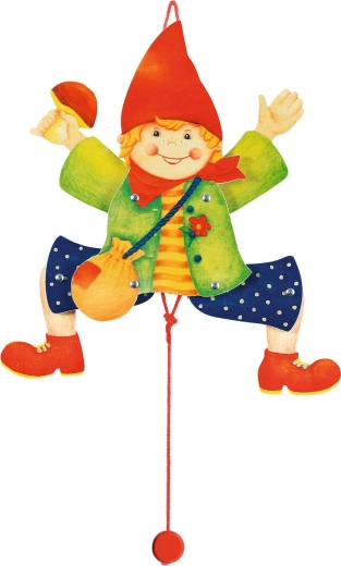 Skakajoča lutka Jumping Jack – deček – 1 kos