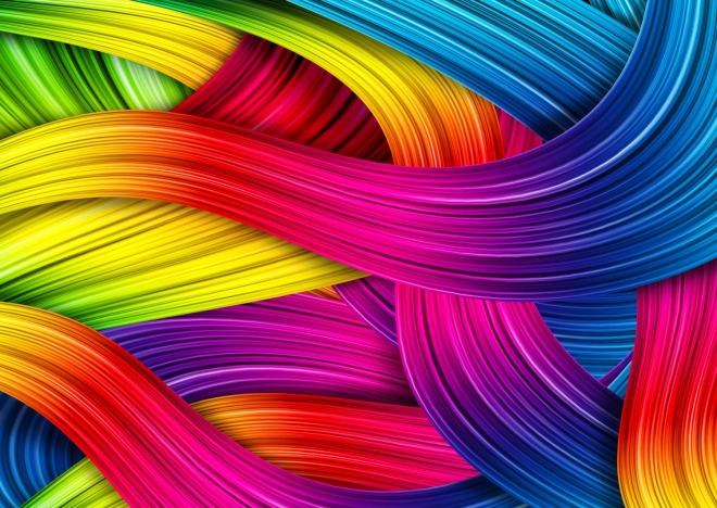 Enjoy puzzle Prepletanje mavrice 1000 kosov