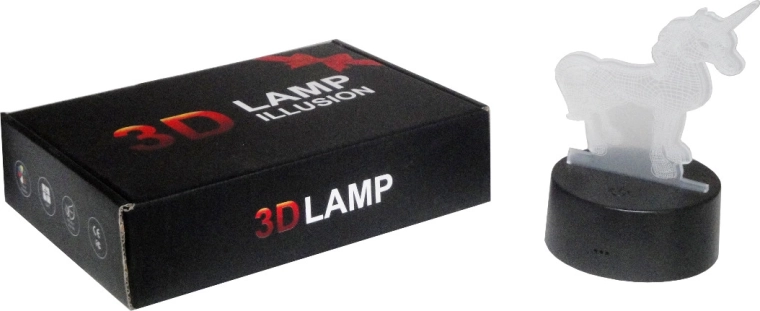 Nočna lučka samorog z akumulatorjem