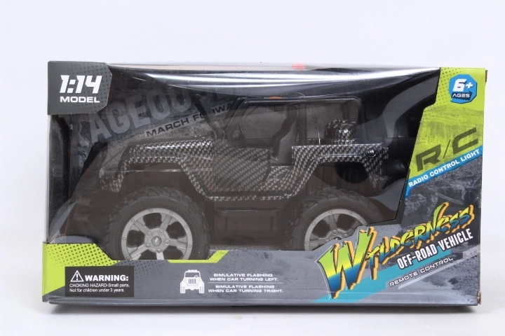 Jeep RC car with charger
