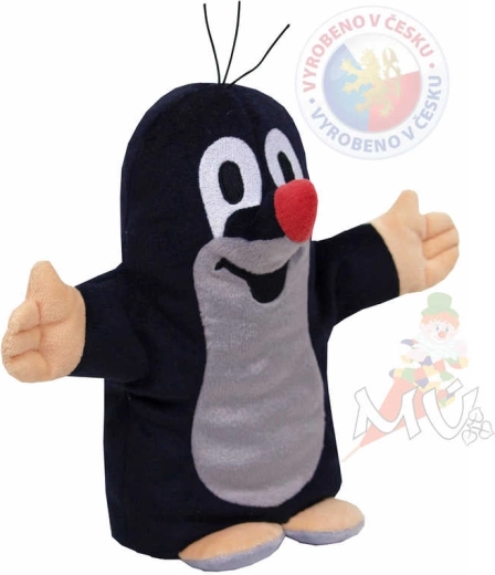 Moravská ústředna govoreča plišasta ročna lutka Krtček 20 cm – 1 kos