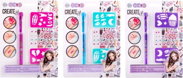 Tetovirni komplet z dišečim gel pisalom