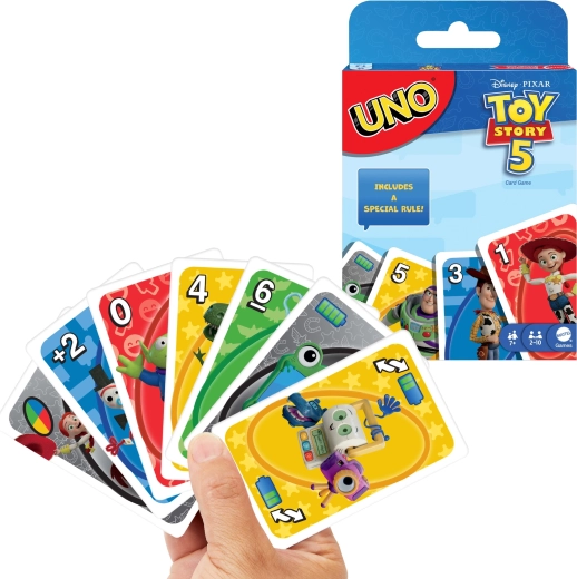 Mattel UNO Toy Story 5 – igra s kartami