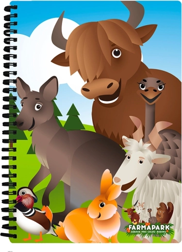 Prime 3D zvezek – Živalski park na kmetiji