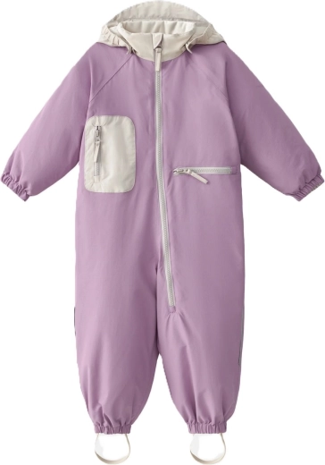 Leokid otroški funkcionalni kombinezon Color Kit Purple Fin vel. 98 (3–4 leta)