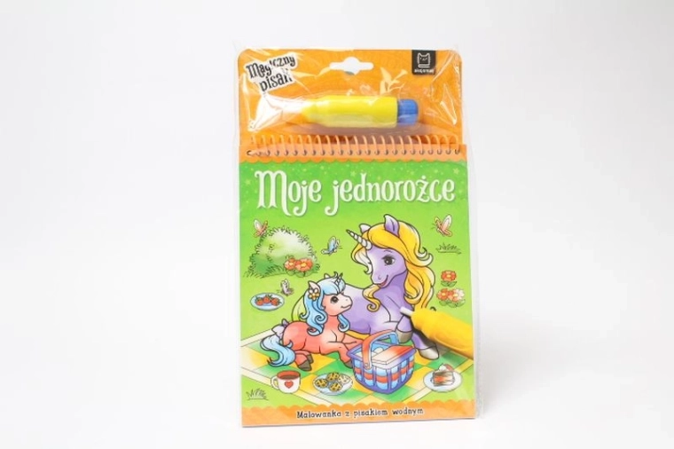 Moj samorog – vodne pobarvanke z vodnim flomastrom
