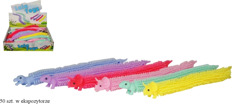 Rubber stretch dinosaur - 1 piece