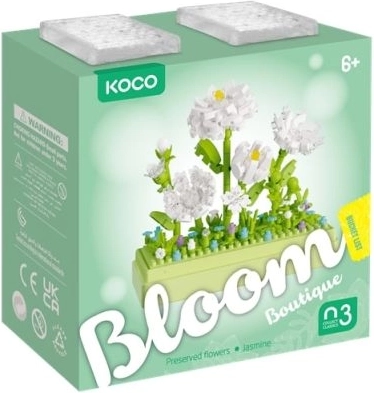 KOCO gradbeni komplet cvetov jasmina 285 kosov – 1 kos