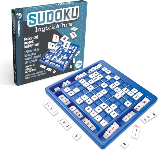 Sudoku board logic game in a box