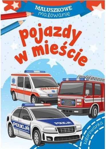 Maluszkowe barvanje: vozila v mestu