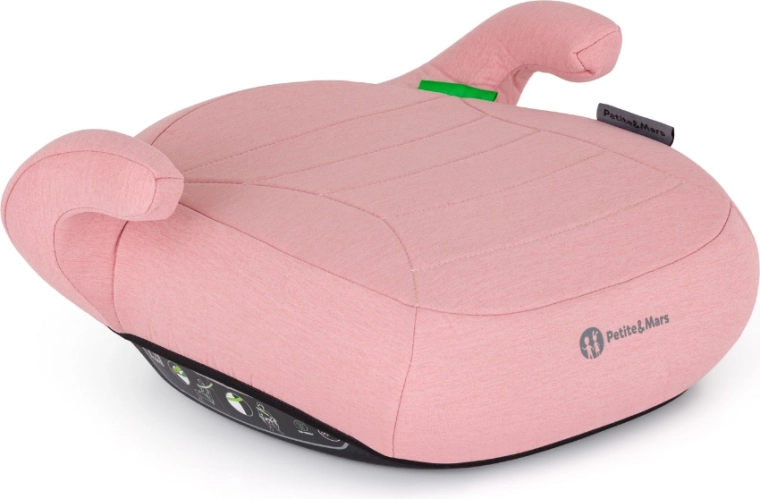 Petite&Mars avtosedežni podstavek Zuno Han Pink 125–150 cm