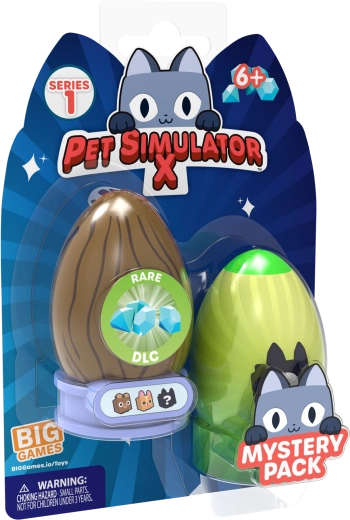 Jajca s figuricami PET SIMULATOR – komplet 2 kosov (8 cm)