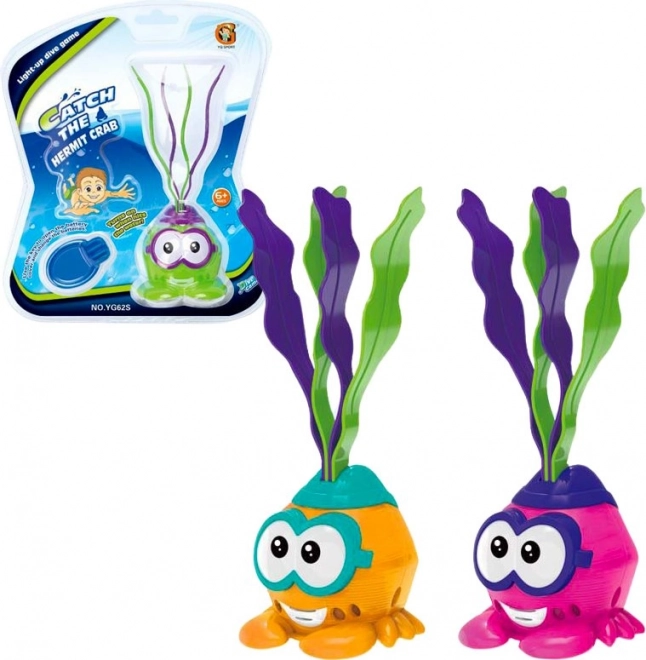 Potapljaški rak s svetlobo za otroke