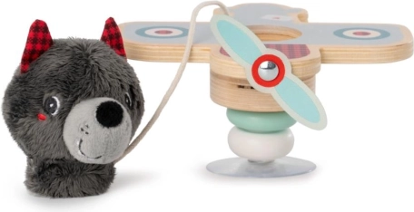 Lilliputiens gugalno letalo s pilotom volk Ludvik