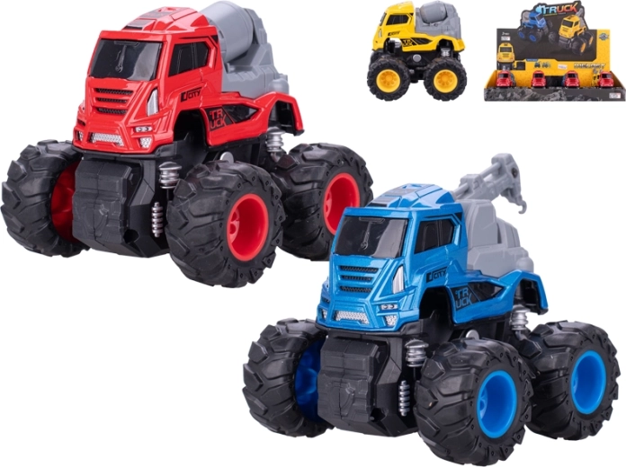 Kovinski tovornjak 9 cm na vztrajnik