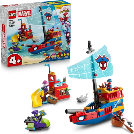LEGO Marvel Piratska ladja Spideyjeve ekipe
