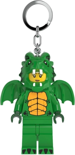 LEGO minifigure zeleni zmaj – svetleča figurica