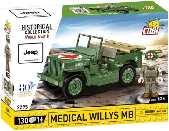 Kocke COBI Medical Willys MB (1:35) – 130 kosov
