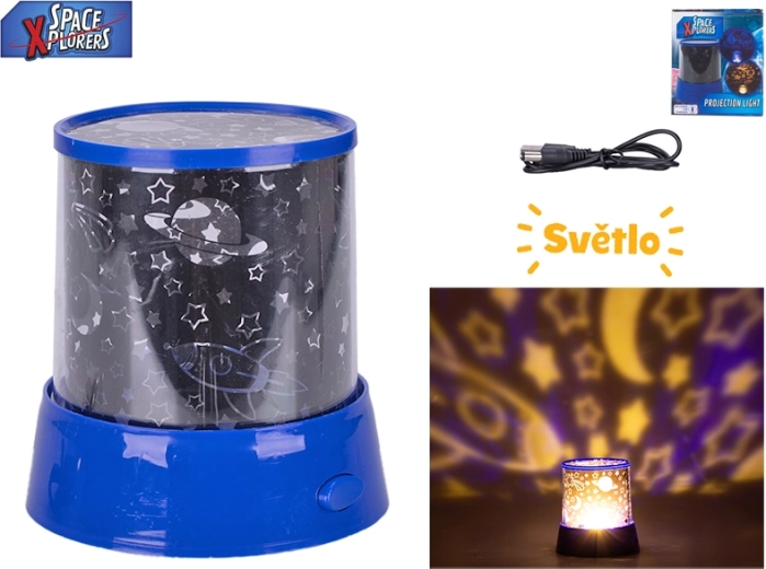 Vesoljski projektor in nočna lučka Space Xplorers za otroško sobo