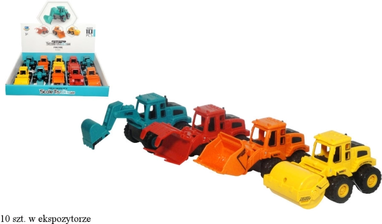 Gradbeni stroj s frikcijskim pogonom za otroke