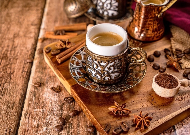 Sestavljanka Ljubim kavo, 1000 koščkov