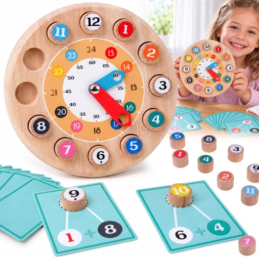 Lesena učna ura 2 v 1 z matematičnimi nalogami