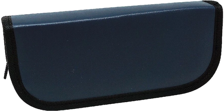 Veliko usnjeno imitacijsko etui CONCORDE, modro