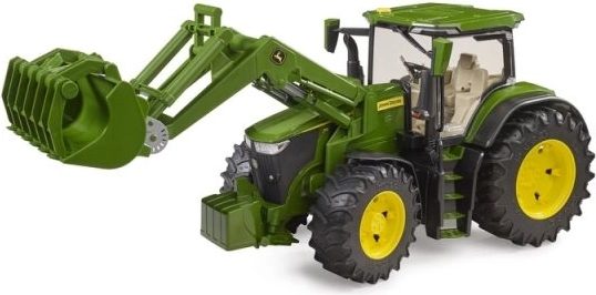Bruder traktor John Deere 7R 350 s sprednjim nakladalnikom