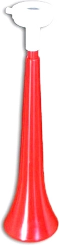 Navijaška trobenta 30,5 cm – rdeča