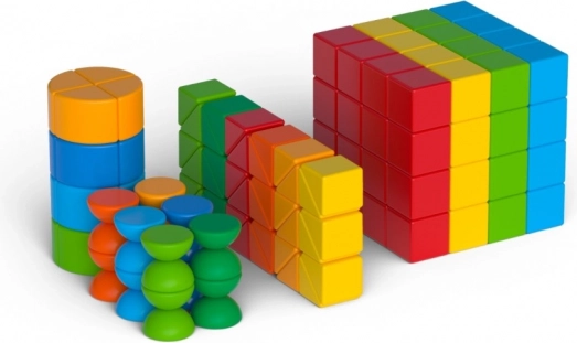 Geomag Magicube Shapes – magnetna sestavljanka 164 kosov