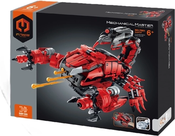 IM.MASTER mechanical scorpion glove – 664-piece building set