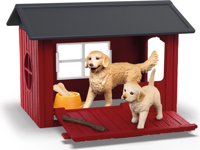 Pasja uta z zlatim prinašalcem Schleich Farm World