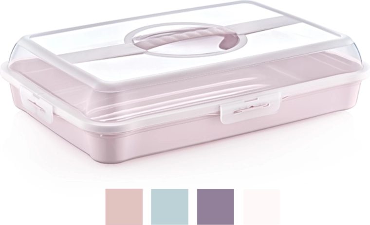 Pravokotni škatla za torte 42,5 × 29,5 × 10 cm brez BPA