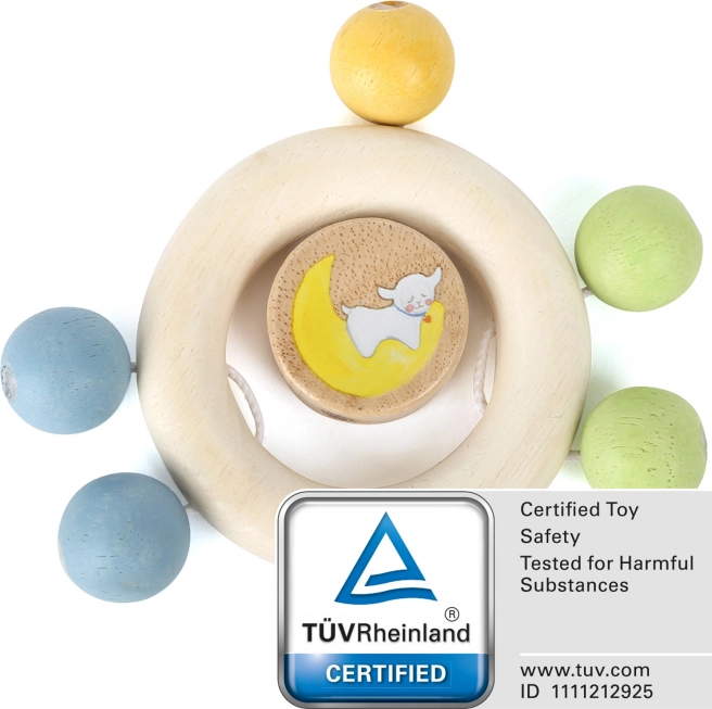 Small Foot leseno ropotuljico ključek Lotta