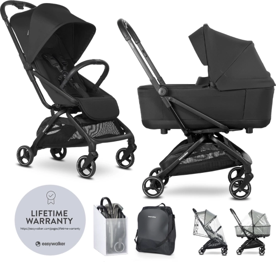 Easywalker kombinirani otroški voziček Rockey S bright taupe